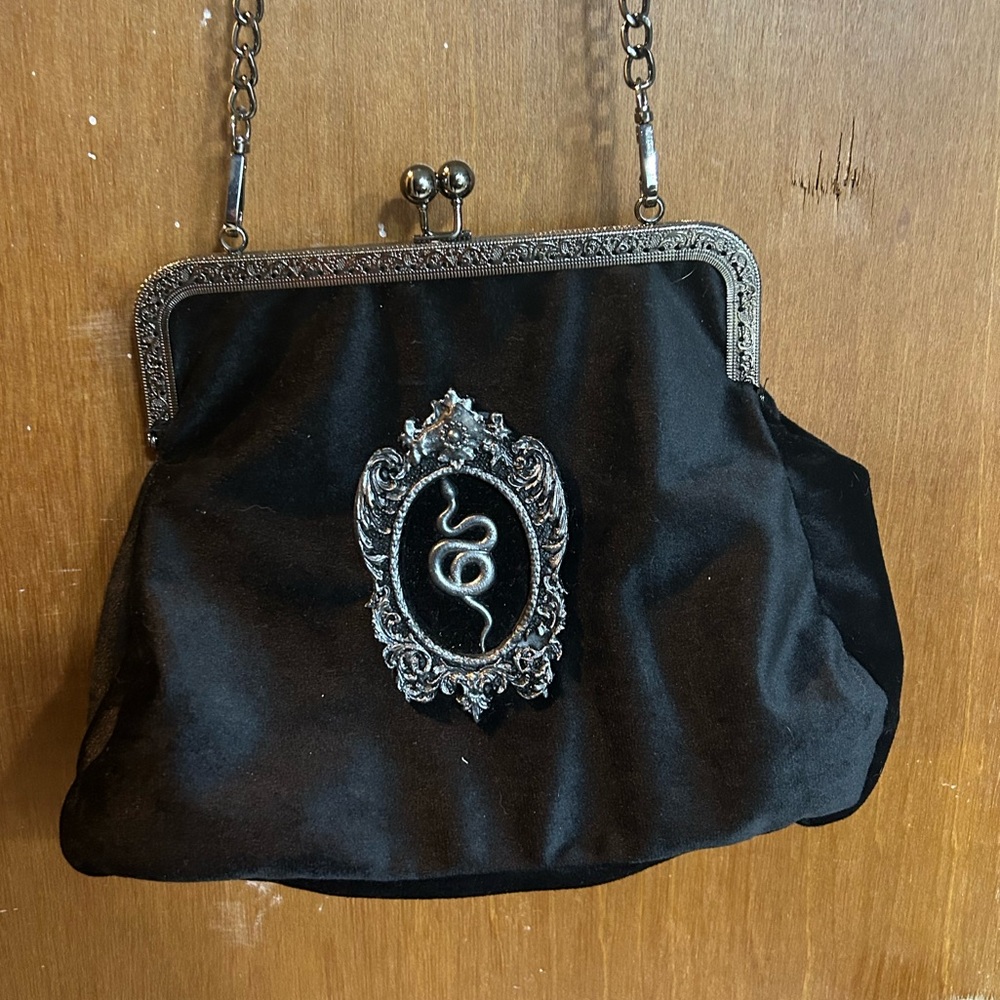 Elegant Black Evening Bag